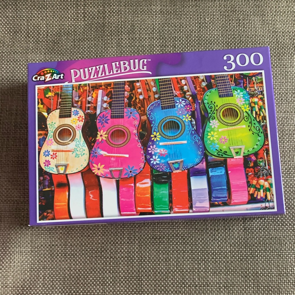 Colorful Mexican ukuleles jigsaw puzzle